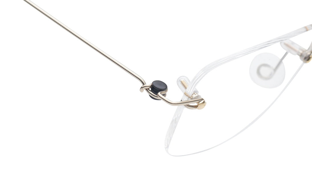 Nantes - Gold Rimless Eyeglasses
