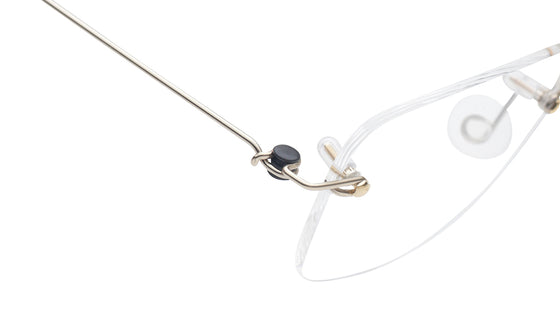 Nantes - Gold Rimless Eyeglasses