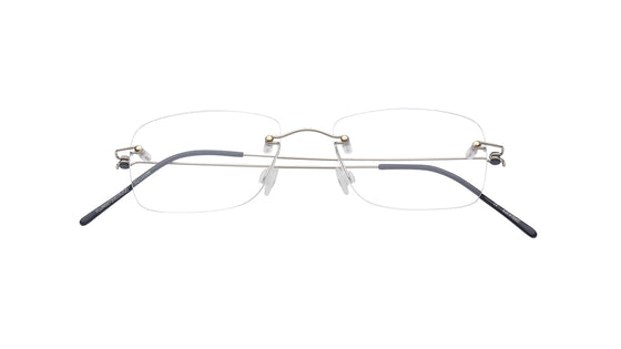 Nantes - Gold Rimless Eyeglasses