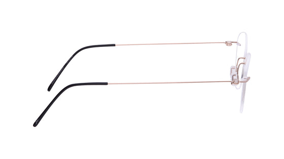 Annecy - Rose Gold Rimless Eyeglasses