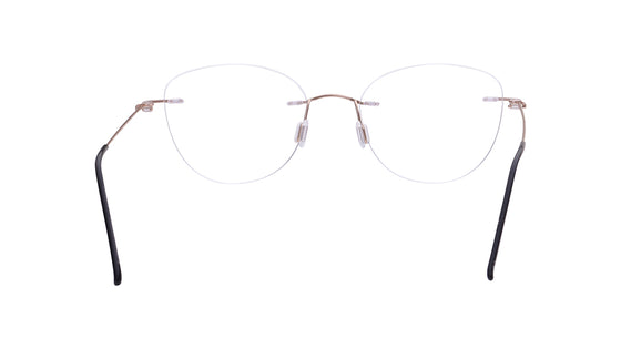 Annecy - Rose Gold Rimless Eyeglasses