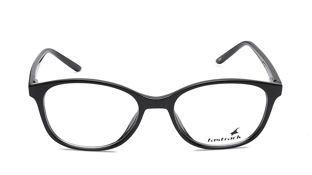 Black Oval Rimmed Eyeglasses (FT1018D1A1|50)
