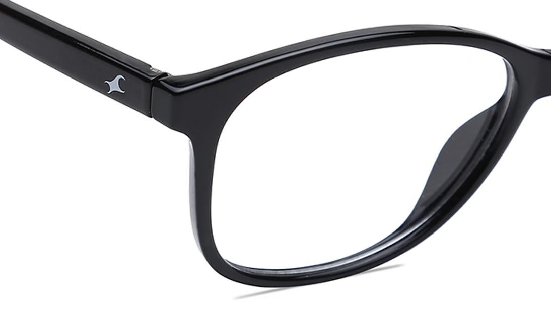 Black Oval Rimmed Eyeglasses (FT1018D1A1|50)