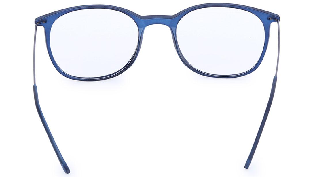 Blue Wayfarer Rimmed Eyeglasses (FT1070UFC4|50)