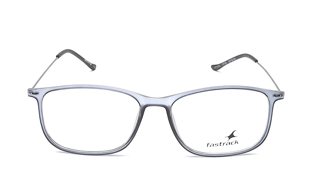 Grey Rectangle Rimmed Eyeglasses (FT1076WFC6|53)