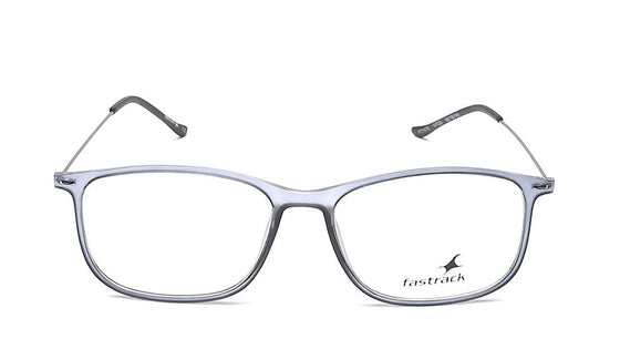 Grey Rectangle Rimmed Eyeglasses (FT1076WFC6|53)