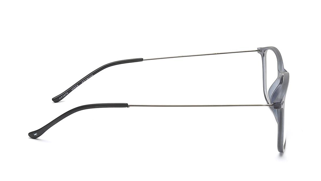 Grey Rectangle Rimmed Eyeglasses (FT1076WFC6|53)