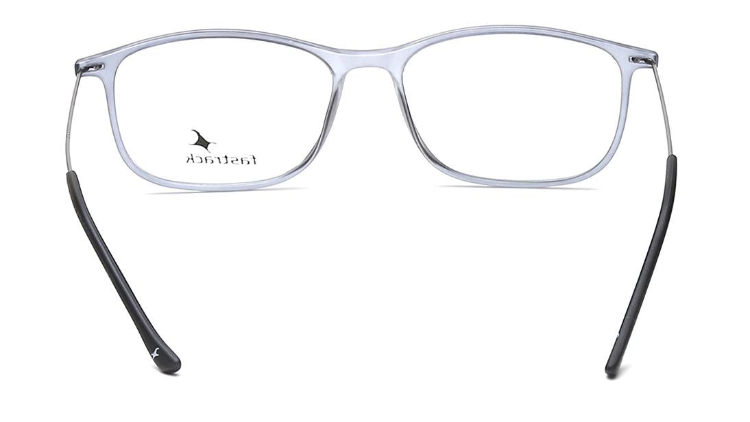 Grey Rectangle Rimmed Eyeglasses (FT1076WFC6|53)