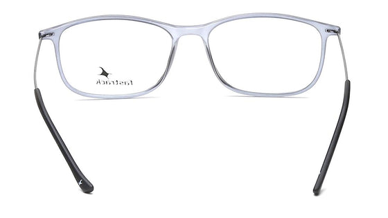Grey Rectangle Rimmed Eyeglasses (FT1076WFC6|53)