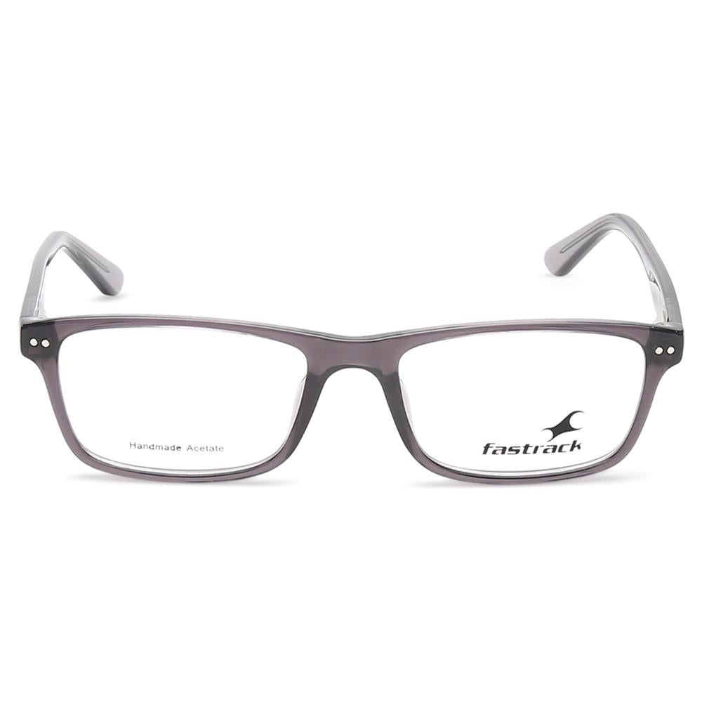 Grey Rectangle Rimmed Eyeglasses (FT1086MFP1|52)