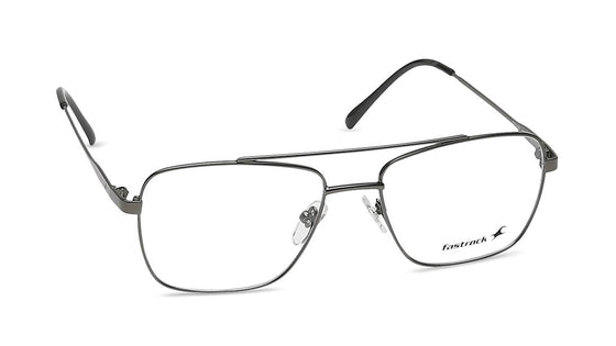 Gun metal Square Rimmed Eyeglasses (FT1108MFM1|53)