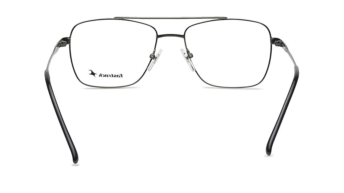 Gun metal Square Rimmed Eyeglasses (FT1108MFM1|53)