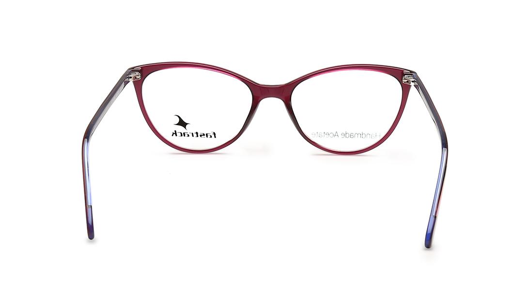 Purple Cateye Rimmed Eyeglasses  (FT1128WFP2|52)