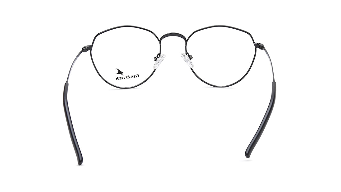 Black Round Rimmed Eyeglasses