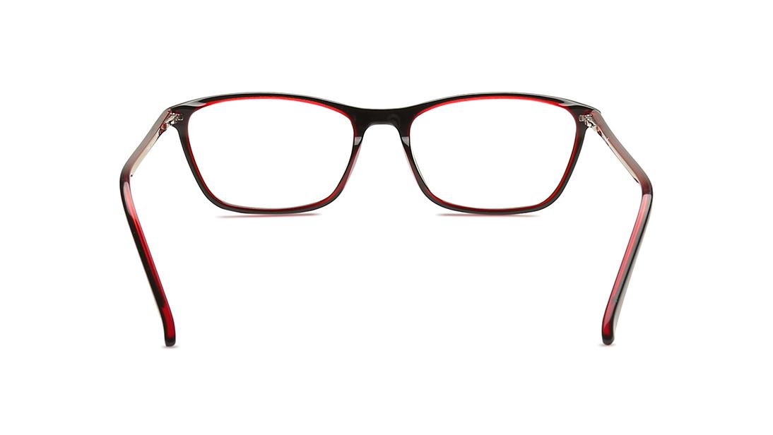 Blue Rectangle Rimmed Eyeglasses from Fastrack-FT1154WFP4PL070