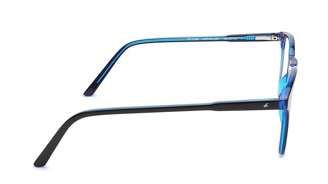 Blue Rectangle Rimmed Eyeglasses from Fastrack-FT1156UFP4PL067