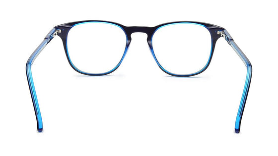 Blue Rectangle Rimmed Eyeglasses from Fastrack-FT1156UFP4PL067