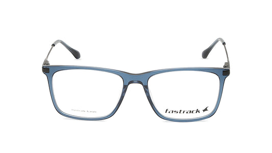 Blue Square Rimmed Eyeglasses (FT1165MFC2V|55)