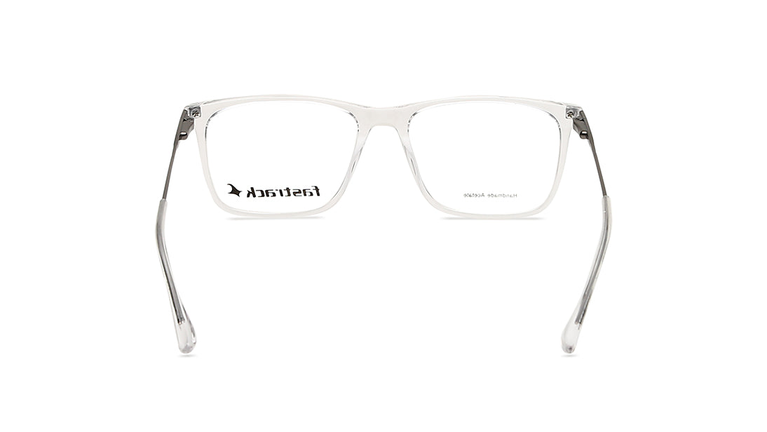 Transparent Square Rimmed Eyeglasses (FT1165MFC3V|55)