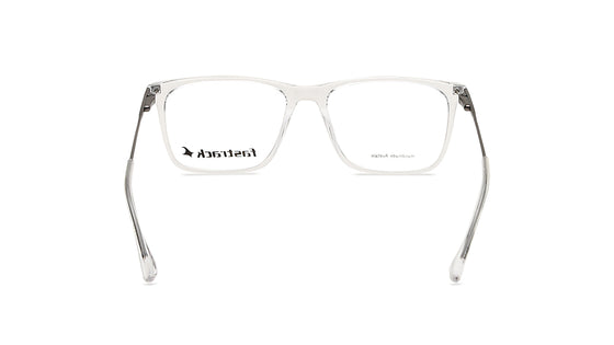 Transparent Square Rimmed Eyeglasses (FT1165MFC3V|55)