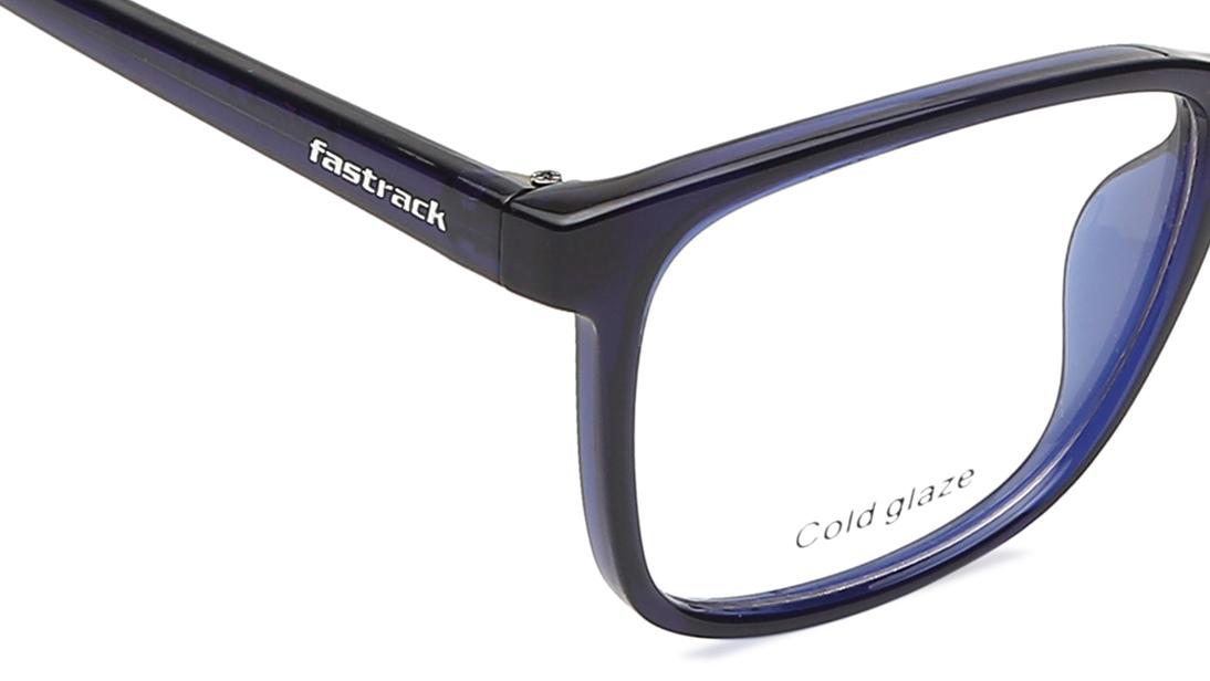 Blue Square Rimmed Eyeglasses (FT1170MFP2V|51)