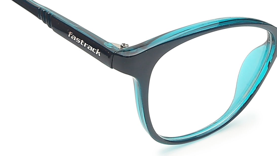 Black Cateye Rimmed Eyeglasses  (FT1171WFP4V|50)