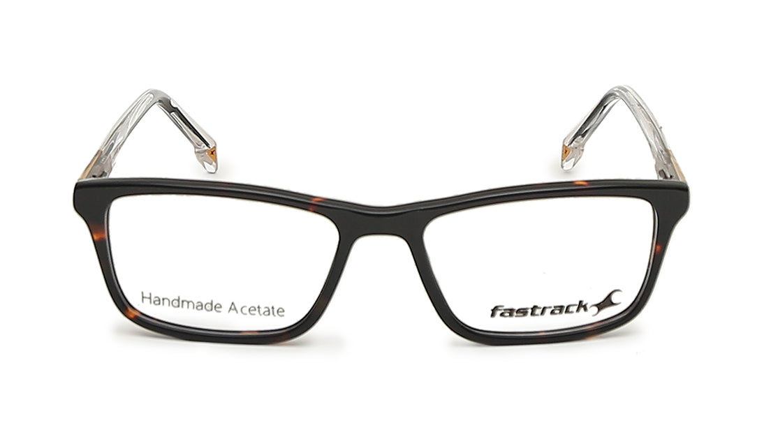Verve Brown Rectangle Rimmed Eyeglasses (FT1208MFP1SBRV|50)