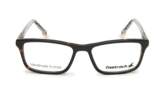 Verve Brown Rectangle Rimmed Eyeglasses (FT1208MFP1SBRV|50)