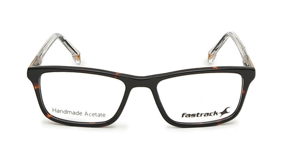 Verve Brown Rectangle Rimmed Eyeglasses (FT1208MFP1SBRV|50)