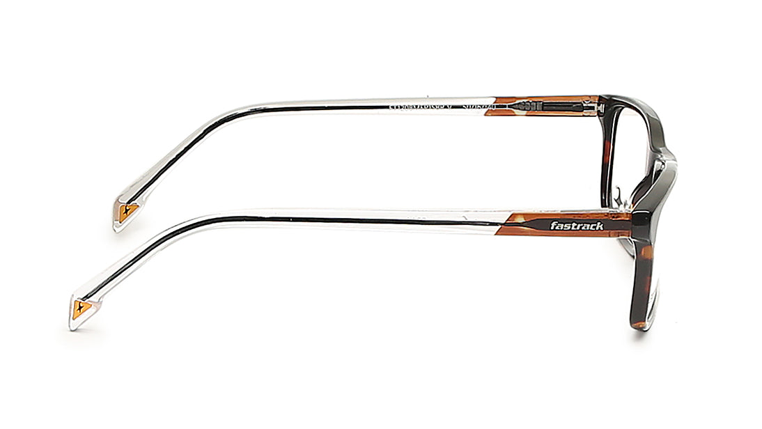 Verve Brown Rectangle Rimmed Eyeglasses (FT1208MFP1SBRV|50)