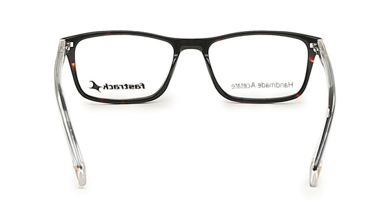 Verve Brown Rectangle Rimmed Eyeglasses (FT1208MFP1SBRV|50)