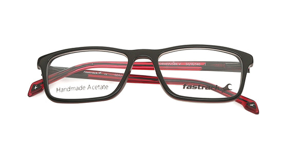 Verve Maroon Rectangle Rimmed Eyeglasses (FT1208MFP2SBKV|50)