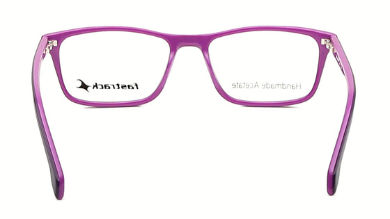 Verve Purple Rectangle Rimmed Eyeglasses (FT1209MFP1SPRV|50)