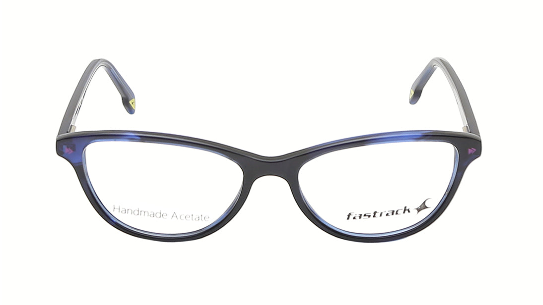 Verve Blue Cateye Rimmed Eyeglasses  (FT1212WFP3MBUV|51)