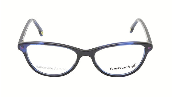Verve Blue Cateye Rimmed Eyeglasses  (FT1212WFP3MBUV|51)