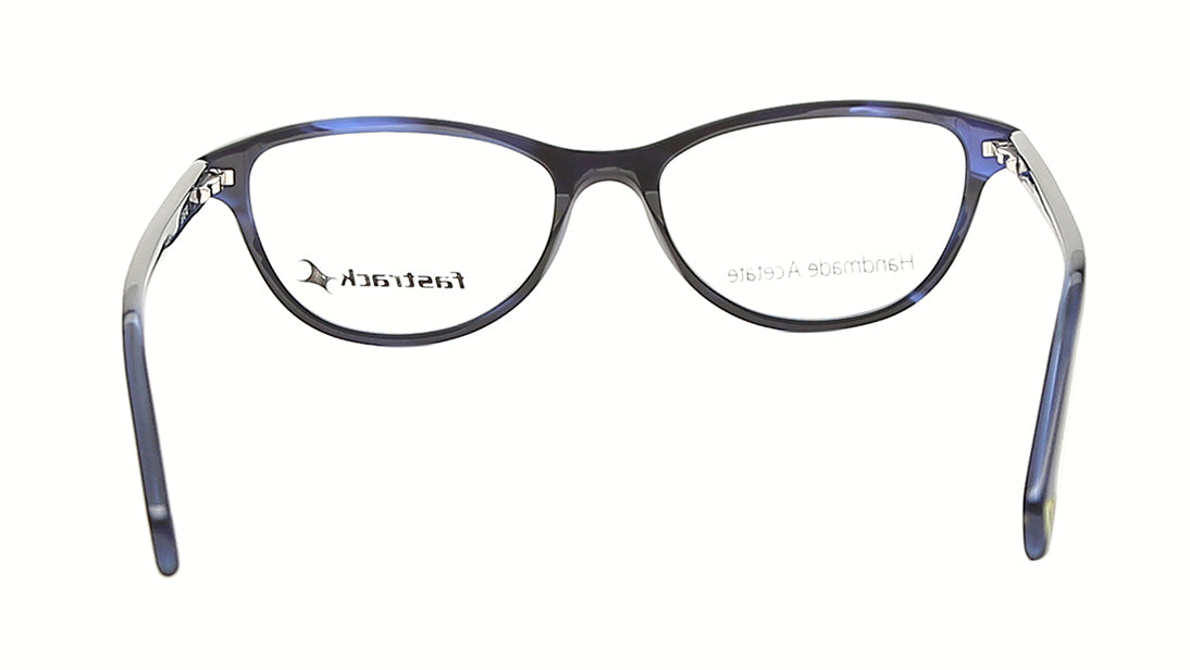 Verve Blue Cateye Rimmed Eyeglasses  (FT1212WFP3MBUV|51)