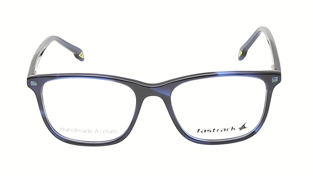 Verve Blue Wayfarer Rimmed Eyeglasses (FT1215MFP1SBUV|51)