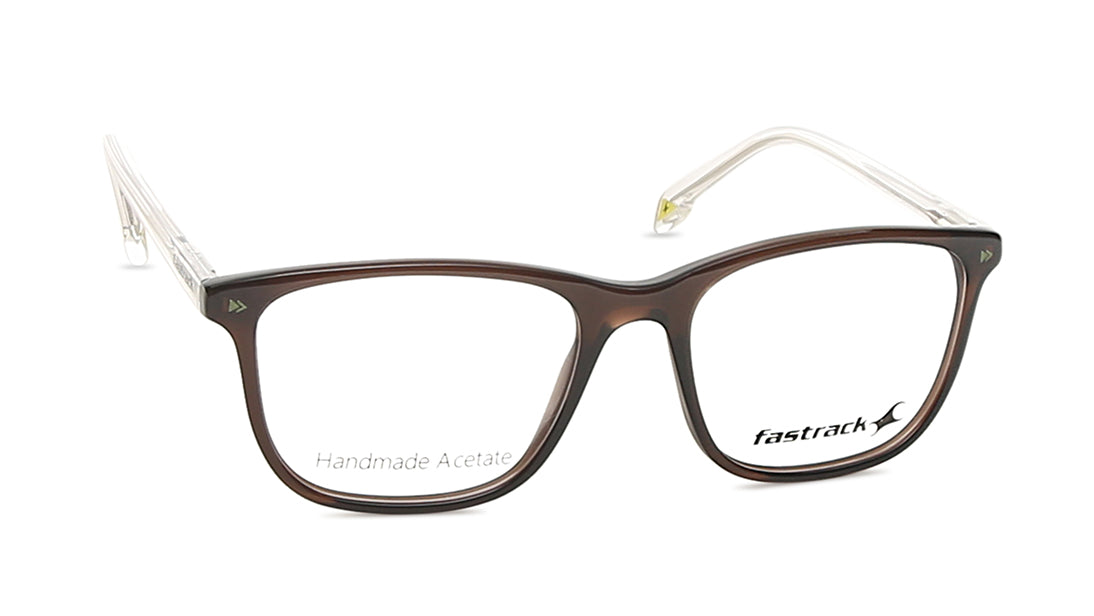 Verve Brown Wayfarer Rimmed Eyeglasses (FT1215MFP2SBRV|51)
