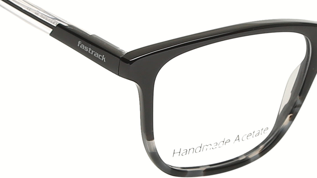 Verve Black Wayfarer Rimmed Eyeglasses (FT1216MFP1SBKV|51)