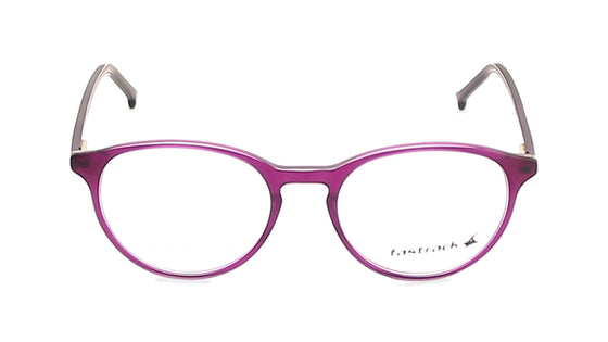 Bloom Purple Round Rimmed Eyeglasses (FT1222UFP1MPRFGV|51)