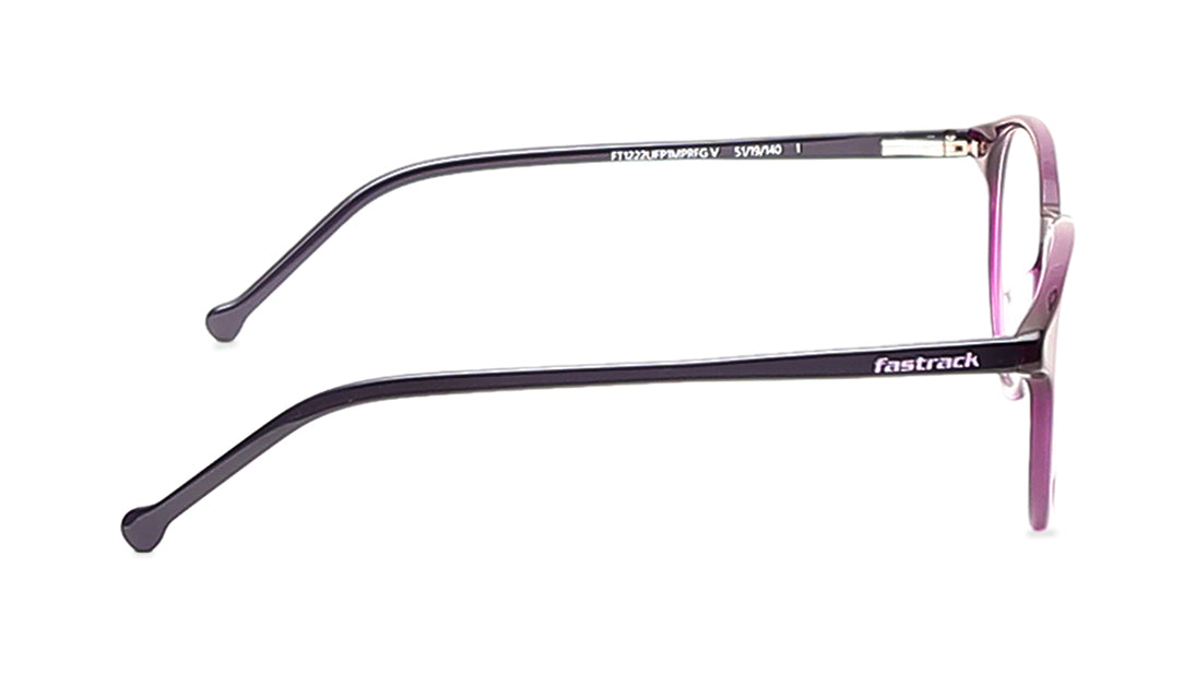Bloom Purple Round Rimmed Eyeglasses (FT1222UFP1MPRFGV|51)
