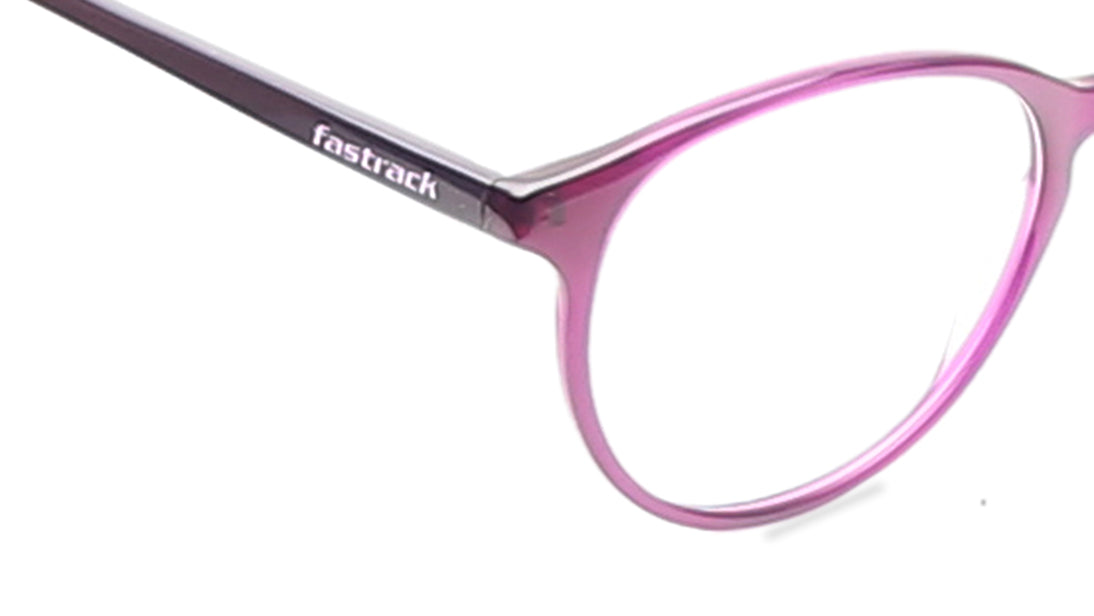 Bloom Purple Round Rimmed Eyeglasses (FT1222UFP1MPRFGV|51)