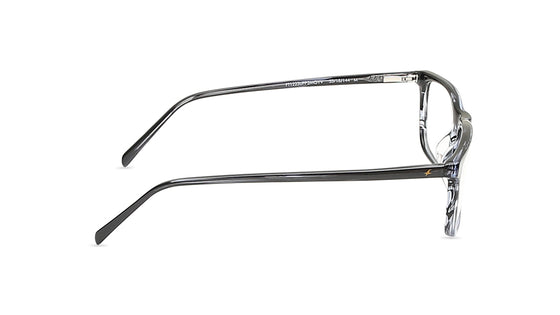 Fluid Grey Rectangle Rimmed Eyeglasses (FT1223UFP2MGYV|53)