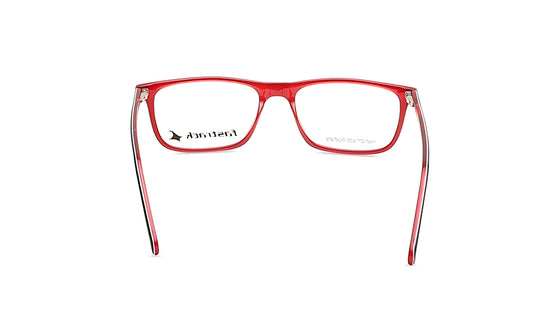 Fluid Black Rectangle Rimmed Eyeglasses (FT1223UFP4MRDV|53)