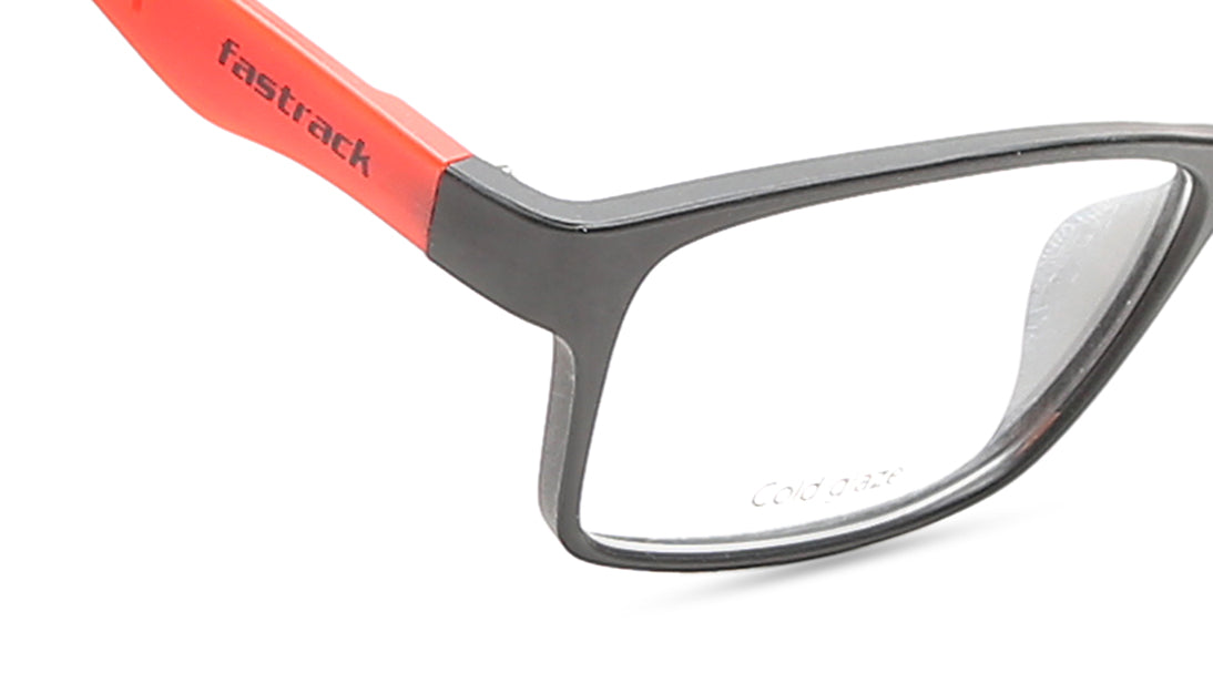 Black Rectangle Rimmed Eyeglasses (FT1224MFP2LBKCTV|52)