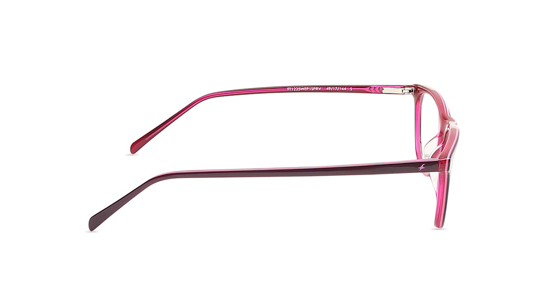 Fluid Pink Cateye Rimmed Eyeglasses  (FT1225WFP1SPRV|49)