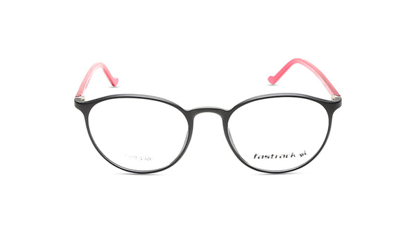 Black Round Rimmed Eyeglasses (FT1226UFP2LBKCTV|49)