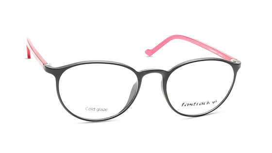 Black Round Rimmed Eyeglasses (FT1226UFP2LBKCTV|49)