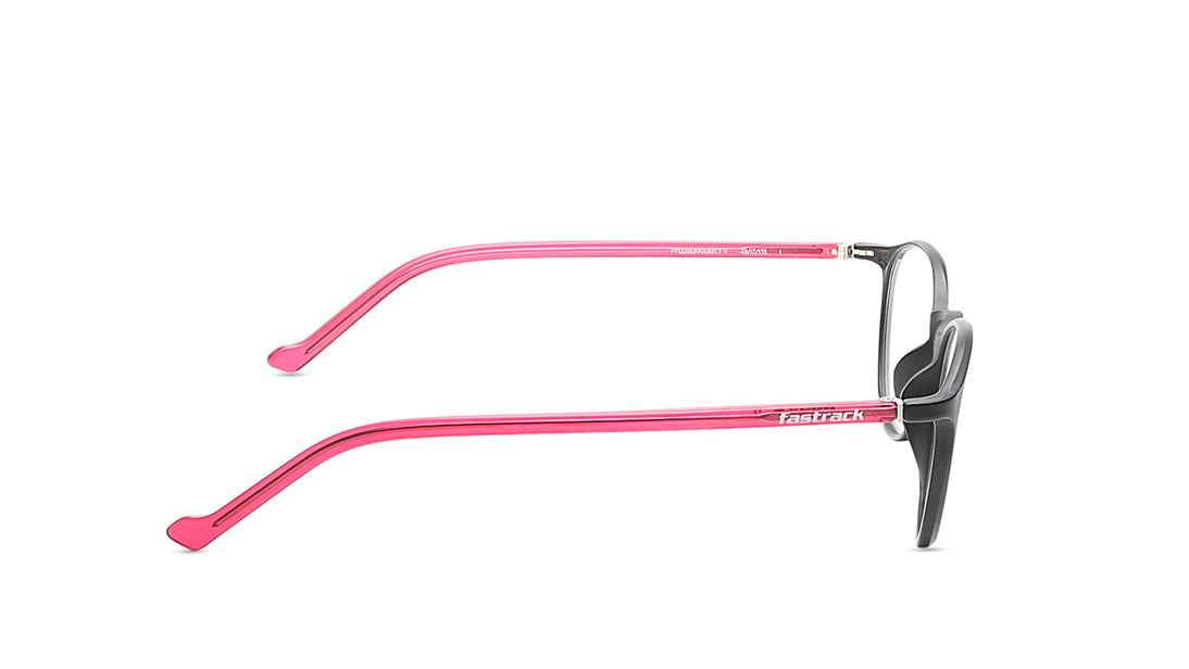 Black Round Rimmed Eyeglasses (FT1226UFP2LBKCTV|49)