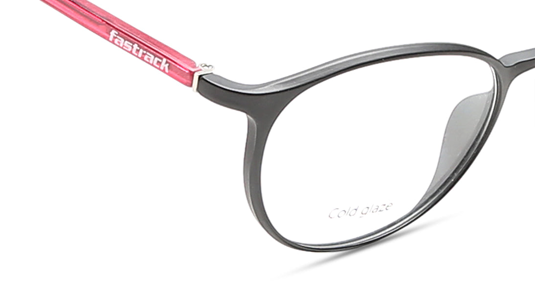 Black Round Rimmed Eyeglasses (FT1226UFP2LBKCTV|49)